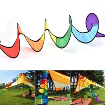 바람막이천막 캐노피 그늘막 Wind Spinner Spiral Windmill Home Garden Decor Foldable Tent Camping Rai, 한개옵션0