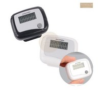 디지털 만보기 10000보기 전자 만보계 허리에 차는 전기 다이어트 용품, 블랙, 1개