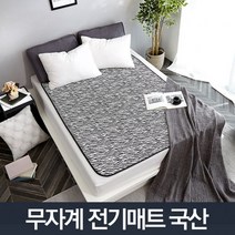 LF 토퍼전기장판소형 전기매트 무자계 극세사 1인용아기 임산부 전기장판 마트, 전기매트 무자계 극세사 지브라 소형