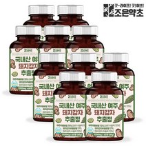 국내산 여주 돼지감자 정 식약처 HACCP 인증 1000mg 60정 x 10, 단품, 단품