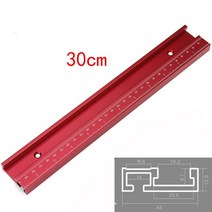 목공 T트랙 티트랙 30 45 타입 스케일 슬롯 마이터 트랙 알루미늄 합금 DIY 테이블 톱 작업대 도구, 4.3cm