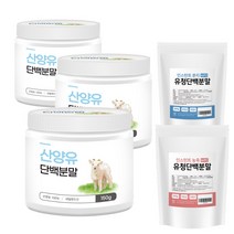 순수100% 네덜란드 산양유단백질 분말 mbp가루 포대유청 파우더 살찌는보충제 유청단백질 프로틴 효능, 1-3산양유단백분말150g 3통