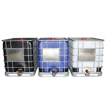 탱크 IBC 교반기 도트통 커넥터 액상 혼합기 피팅 1000L 폐기물 농약통 농약 공압식, 1000L 화이트톤 통(세척 완료)