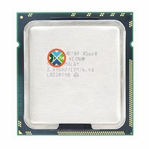 CPU 오리지널 제온 프로세서 X5660 2.8 GHz 6 코어 12 스레드 95W LGA 1366 소켓