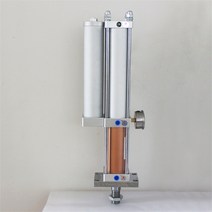 에어실린더 가스-액체 부스터 실린더 보어 63mm 수직 부스터 실린더 공압 공구 유압 실린더 빠른 부스트, 10 MPT63X100-15-3T, 10 MPT63X100-15-3T