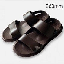 801쿠션왕샌들 밤색(260mm) 남자샌들 슬리퍼 남자센들 센들 남성샌들