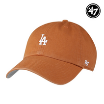 47브랜드 47브랜드 LA다저스 MLB 남자 여성 엠엘비 볼캡 야구 모자 B-BSRNR12GWS-BOA