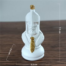 조각품 황금 웃음 부처님 동상 조각 정원 홈 인테리어 중국어 풍수 해피, 24