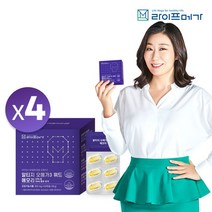 [라이프메가] 비타민마을 고함량 알티지 오메가3 메모리 4박스 240캡슐(총4개월분), 상세 설명 참조, 상세 설명 참조
