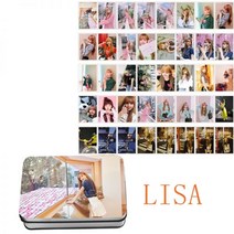 블랙핑크 제니 지수 로제 포카 굿즈 포토 카드 앨범, LISA