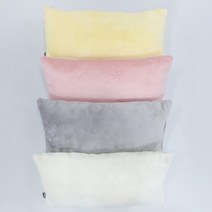 리토가토 강아지쿠션 강아지베개 꿀잠 사각 쿠션 - 4color, 핑크