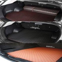 2021코나트렁크매트 퀼팅가죽 넌슬립차량바닥매트, 4세대 카니발KA4(7인)