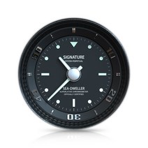 현대 N라인 클래식 차량용 시계 벨로스터 i30 투싼 소나타, 블랙형