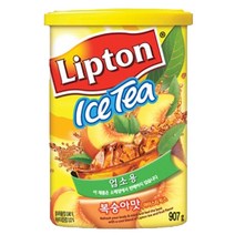 복숭아아이스티(립톤 907g) 업소용 대용량 식자재, 907g