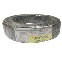 국산 장원형 전선 VCTF-K 1.0SQ 1롤 70M