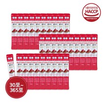 웰니스바이오 6년근 홍삼 석류 콜라겐 저분자 피쉬 펩타이드 스틱 벌크 실속형 10g, 200포