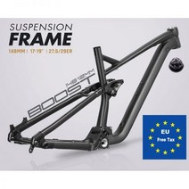 자전거 풀 서스펜션 프레임 부스트 148*12MM 29/27.5ER 알루미늄 합금 4 링크 MTB 소프트 테일 DH AM All Mountain Down Hill, CHINA, 19 ER, 27.5 ER