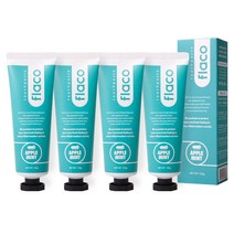플라코 애플민트 치약 100gX4개/악마의치약 구취제거, 100g, 4개