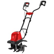 쟁기 밭가는기계 미니경작기 텃밭관리기 차주식 관리기 트랙터 농업용, 1500W 칼 4개 + 연장 코드 10m