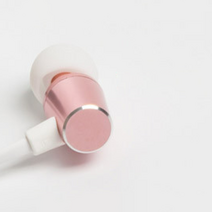 아이리버 GBT-30A 블루투스 이어폰 SOLID METAL, 로즈골드 ROSE GOLD