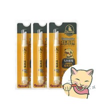 [페슬러] 더펫원츠 고양이 입냄새 제거 구강관리 냥치카펜 X 3개, 상세 설명 참조