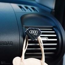 [JS AUTOMOTIVE] 아우디 전차종 A3 A4 A5 A6 A7 A8 에어컨 통풍구 마스크 걸이 고리 엠블럼 튜닝 몰딩 인테리어 용품, S-라인 B_다이아-카본