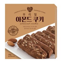 에코맘하우스 우리밀아몬드 쿠키, 135g, 1개