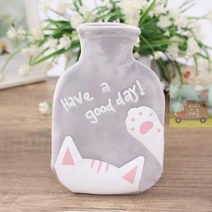 온수주머니_보온_생리통완화_물주머니(그레이)_냥냥즈_NEW 3B78, 상세페이지 참조