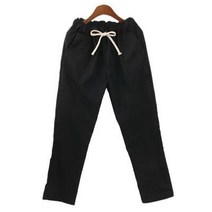 남자 9부 밴딩 여름 마바지 베이직 기본 일자핏 팬츠