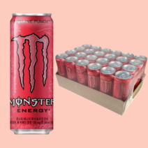 몬스터 에너지 드링크 파이프라인펀치 355ml 24캔 (카페인함량 100ml)