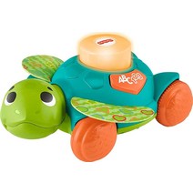 Fisher-Price Linkimals Sit-to-Crawl 바다 거북이 아기를 위한 불이 들어오는 뮤지컬 크롤링 장난감 멀티 컬러