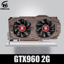 가성비 VEINEDA 그래픽 카드 GTX960 2G DDR5 128Bit PC 데스크탑 비디오 카드 PCI E 2.0 GTX 950보다 강력한 nVIDIA Geforce 게임용, GTX960 2GB