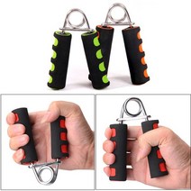 알로하 트레이닝용 스펀지 그립 핸드 근력 악력기 팔힘기르기 손힘 헬스용품, 그린