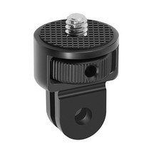 GoPro Hero 10 9 카메라 접근자를위한 나사 마운트 미니 삼각대 마운트 어댑터 나사, 검은 색