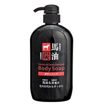 필링 등드름 비누 먼지 흡착 숯 마유 바디워시 클렌저, 구마유지 마유 숯 바디워시 600ml (검정), 600ml