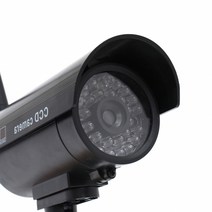 햇빛몰제휴품 야외용감시카메라모형 cctv 더미 외부 부착 감시모형