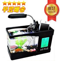 자갈무료 계곡물소리 미니수족관 열대어수족관 가습기대용 거북이키우기