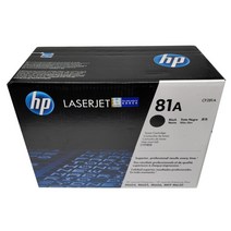 HP 정품토너 Laserjet Enterprise MFP M630H 검정 (NO.81A), 1개