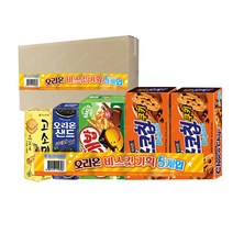 (박스)오리온 비스킷 5묶음282g 10입 대용량과자, 단품