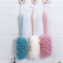 디엠몰 3P 등까지구석구석 손잡이 샤워볼 샤워타올 목욕볼 목욕타올 샤워 거품망, 3EA, 핑크