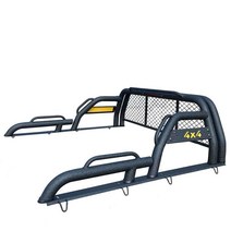 렉스턴 워크바 적재함 스포츠 칸 롤바 4WD 적재 트럭, 블랙 두꺼운 갠트리