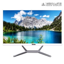 뷰라이프 일체형PC 24인치 Intel N5095 Win11포함 U4-595, 8G, 120GB, 블랙