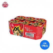 오뚜기 열라면 소컵 6입 257333