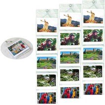 폴라로이드 필름 후지 인스턴트 폴라로이드 카메라 용 오리지널 와이드 즉석필름 14, 3x 행글링 앨범