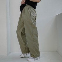 나일론 바지 바스락 스트링 조거팬츠