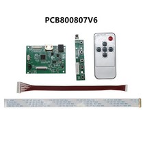 데모보드 악세사리 싱글모드 개발 호환 가능한 범용 TFT TN IPS LCD 스크린 디스플레이 HDMI VGA AV 드라이, 한개옵션1, 04 PCB0007V6