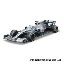 BURAGO_ Bburago 143 최신 63 러셀 2023 F1 메르세데스-AMG 팀 W13 44 해밀턴 합금 럭셔리 차량 다이캐스트 자동차 모델 장난감, [29] W10-44