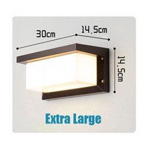 야외 외부 벽등 40W LED 벽 램프 방수 IP66 현관 고정 장치 모던 레이더 모션 센서 안뜰 정원 실내 조명 AC90 ~ 260V SS002, Radar Motion Sensor, Warm white