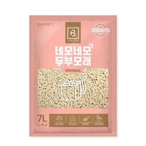 고양이 버리기편한화장실모래 길고양이 흡수두부모래 7L 싼모래, 상세페이지 참조