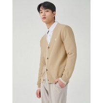 [빈폴] 조직감 카디건 머스타드 (BC325AC24G)